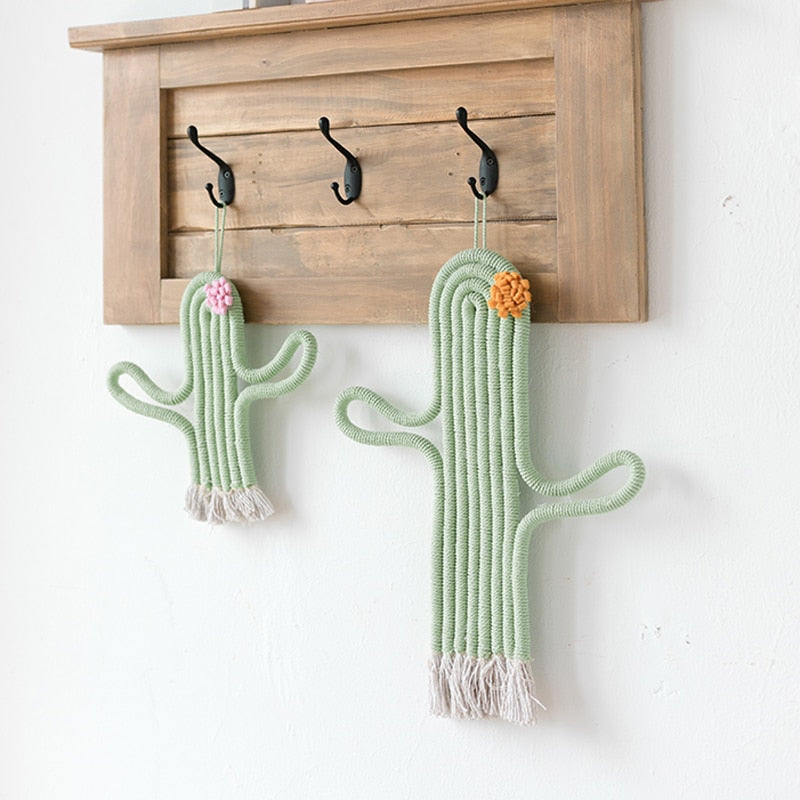 Cactus Handmade Macrame Wall Hanging