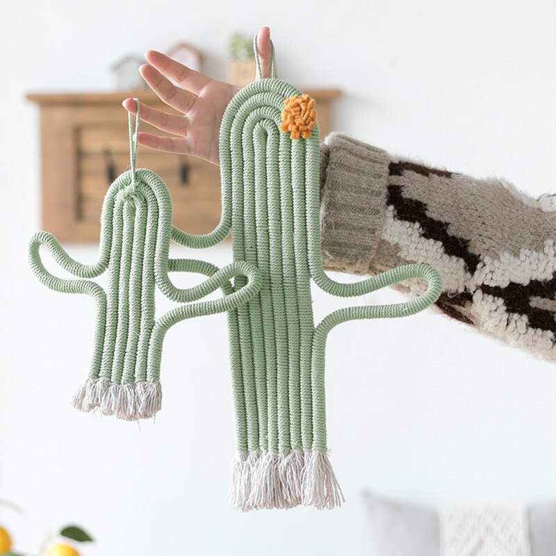 Cactus Handmade Macrame Wall Hanging