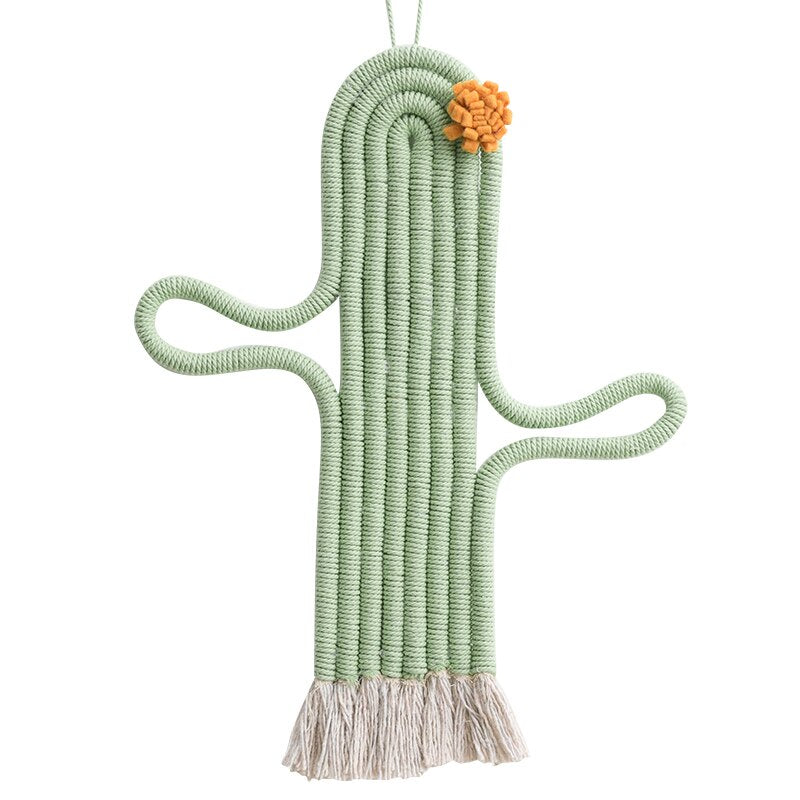 Cactus Handmade Macrame Wall Hanging