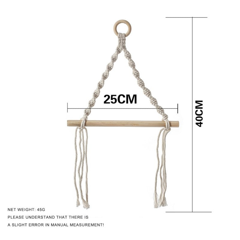 Paper Holder Macrame