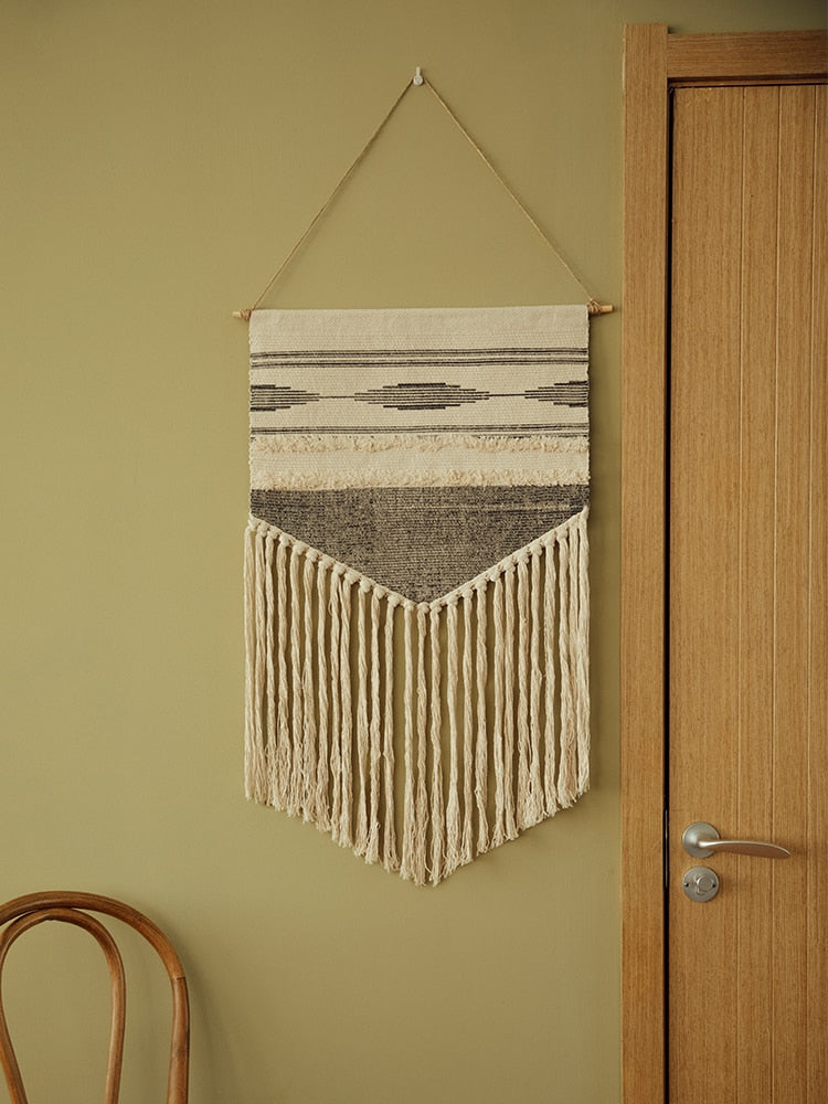 Boho Hanging Vintage Fabric Tapestry